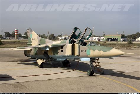 Mikoyan Gurevich Mig 23ub Libya Air Force Aviation Photo 1291684
