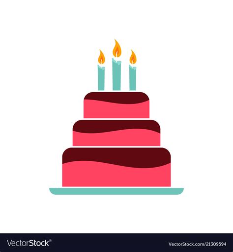 Get free birthday cake filled icons in ios, material, windows and other design styles for web, mobile, and graphic design projects. Birthday cake - birthday sessert - bakery symbol Vector Image