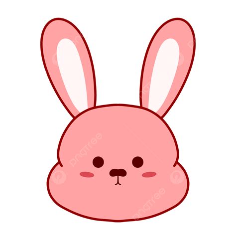 Rabbit Head Rabbit Cute Rabbit Cute Avatar Png Transparent Clipart