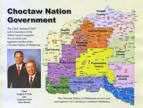 Service Area Of The Choctaw Nation Of Oklahoma Choctaw Nation Native