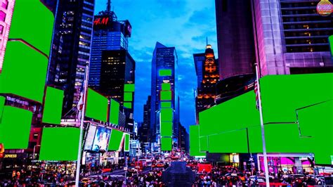 Times Square Green Screen Effect Timessquaregreenscreen Mvstudio