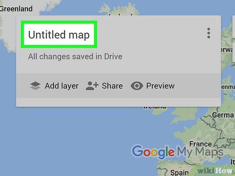 How To Make A Personalized Google Map With Pictures Wikihow