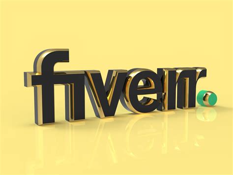 Fiverr 3d Logo Design By Sakib Hasan Rabby On Dribbble
