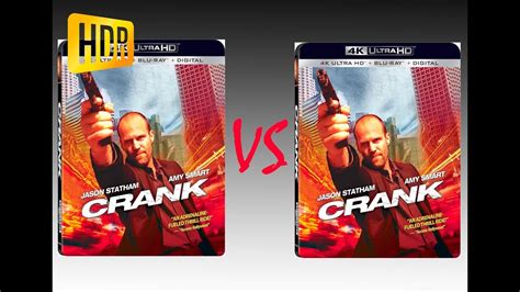 Comparison Of Crank 4k Hd And Sd Hdr10 Vs Remastered Version Youtube