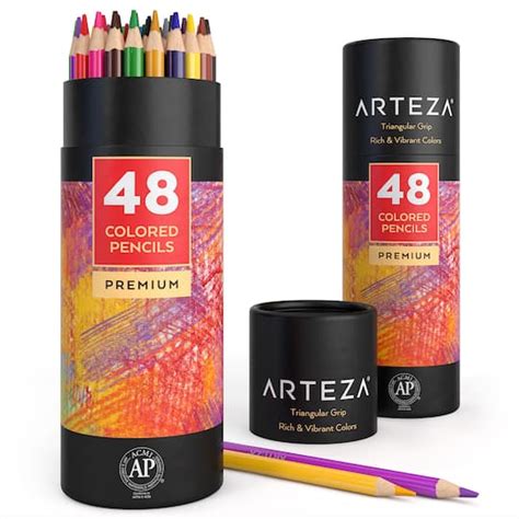 Arteza Premium Colored Pencils 48ct Colored Pencils Michaels
