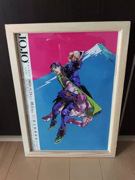 Jojos Bizarre Adventure Araki Hirohiko Exhibition Flyer Poster Tokyo E