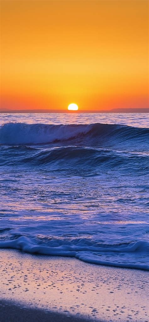 Sunset Beach Iphone Wallpapers Free Download