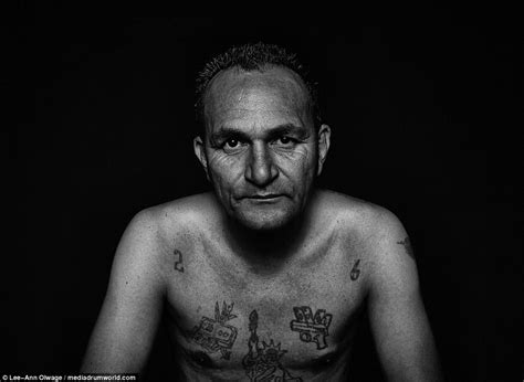 South African Ex Gang Members Show Their Tattoos Daily Mail Online