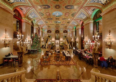 Palmer House Hotel Lobby Gets Restored To Its Former Glory Curbed Chicago