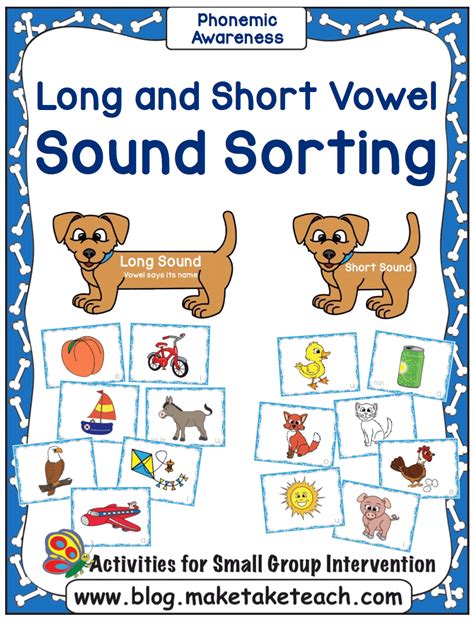 Long And Short Vowels Make Take And Teach Short Vowel Activities