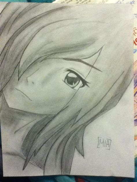 Anime Girl My Sketch By Yoshidasyaoran On Deviantart