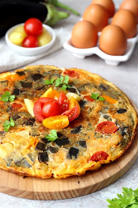 Una frittata, da un sapore particolare e buonissimo. My Foodie Days | Frittata con melanzane e pomodorini