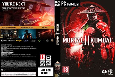 Mdesign Digital Artwork Mortal Kombat 11 Pc Dvd Cover Raiden
