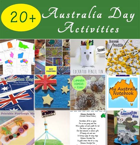 Celebrate australia day with these children will love playing with their kangaroo mommy and joey on australia day! 20+ Australia Day Activities - Simple Living. Creative ...