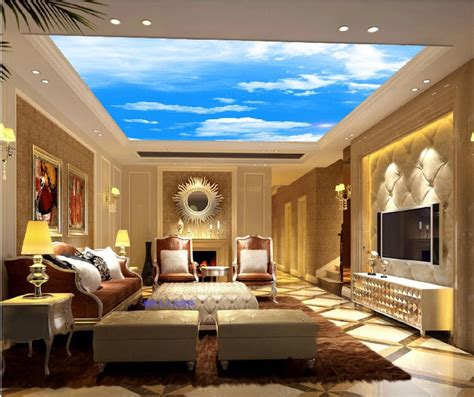 60 Fantastic Living Room Ceiling Ideas