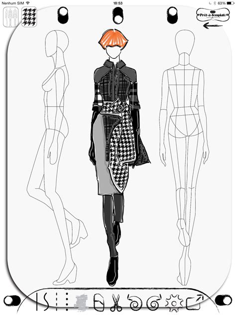 Fashion Sketch App Prêt à Fashion Poses