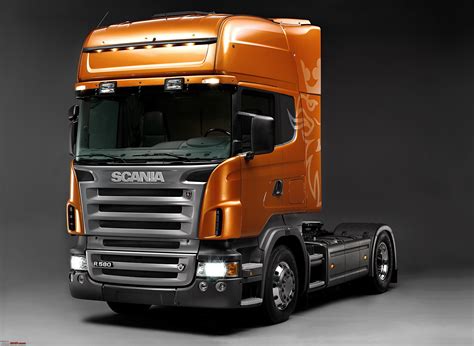 Scania Launches R500 V8 Truck P410 Tipper With 20 Cum Body Team Bhp