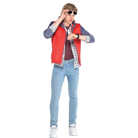 Adult Marty Mcfly Costume Accessory Kit Back To The Future Party City