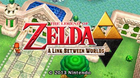 Zelda A Link Between Worlds Nintendo 3ds Gameplay Youtube