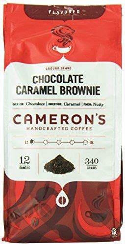 Cameron S Coffee Roasted Ground Coffee Bag Flavored Chocolate Caramel