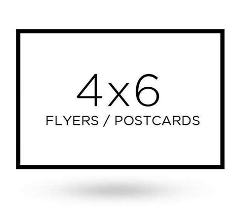 51 Standard 4x6 Postcard Printing Template Formating For 4x6 Postcard
