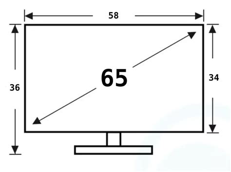 65 Inch Tv Dimensions How Wide Is A 65 Inch Tv Tab Tv