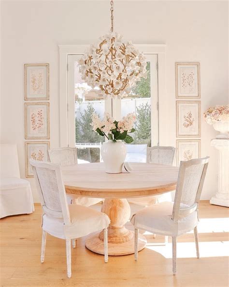 Pin by Colleen Brittany on Dining Room | White dining room, Dining room design, Dining room ...