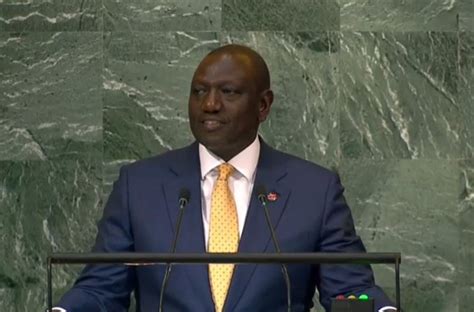 Wazungus Dont Care Mutahi Ngunyis Bold Message To Ruto After Delivering Speech At Un General