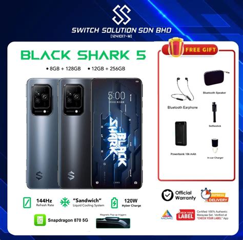 Black Shark 5 Price In Malaysia And Specs Rm1869 Technave