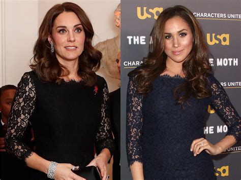 Kate Middleton Y Meghan Markle Kate Middleton And Meghan Markle Wear Stylish Now Sold