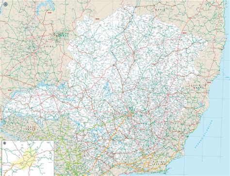 Mapas De Minas Gerais Mapasblog