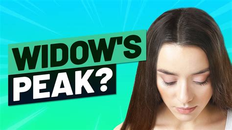 Widows Peak Hairline How To Treat It And What Causes It Youtube