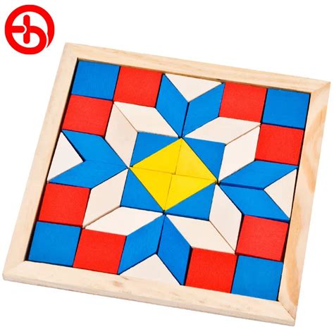 Creative Diamond Jigsaw Puzzle Educational Toy Educational Wood Puzzles