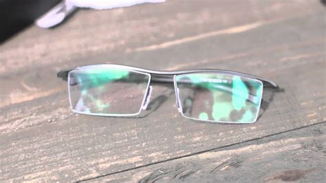 Agstum Pure Titanium Half Rimless Business Glasses Review Youtube