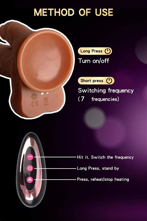 New Product Realistic Stretching Vibration Remote Control Vaginal
