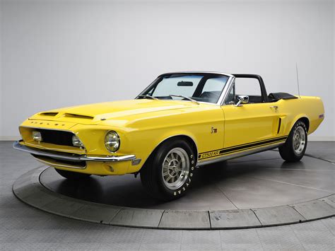 1968 Shelby Gt500 Kr Gt500 Convertible Ford Mustang Muscle