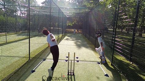 Cricket Training In The Nets Youtube