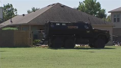 Standoff Ends With Deputy Shooting Himself Inside Home In