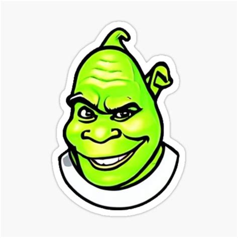 Sexy Shrek Sticker For Sale By Nakumis Shop Redbubble