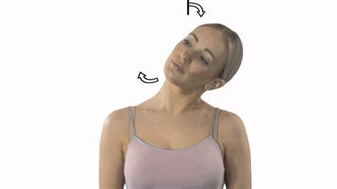 Neck Side Flexion With Rotation To Opposite Side Youtube