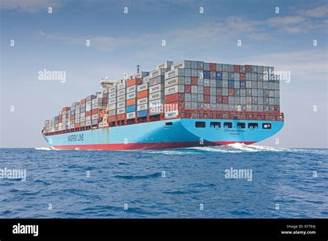 Maersk Line Container Ship Stock Photo Alamy