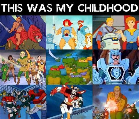 D And D Baby Childhood 80s Cartoons My Childhood Memories