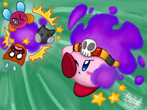 Poison Kirby By Plucky Nova On Deviantart