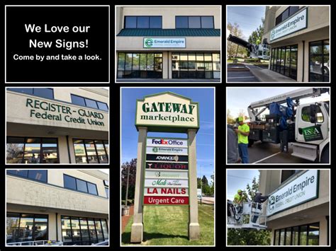 Have You Seen Our Sign Emerald Empire Federal Credit Union