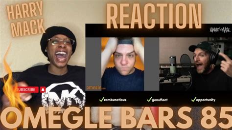 He Bowed Down To This Freestyle Harry Mack Omegle Bars 85 Reaction 🔥😂 Youtube