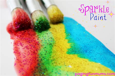 Sparkle Paint Paging Fun Mums