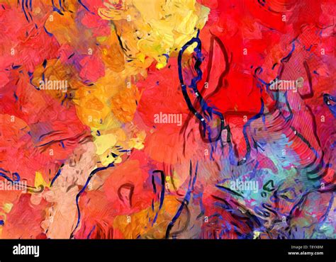 Modern Abstraction Painting Wall Art Decor For Prints On Canvas Or