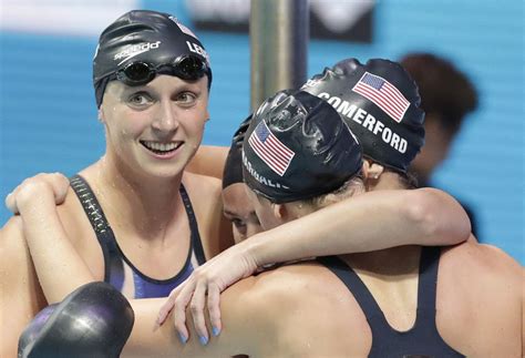 Katie Ledecky Wins 4th World Swimming Gold Medal The Boston Globe