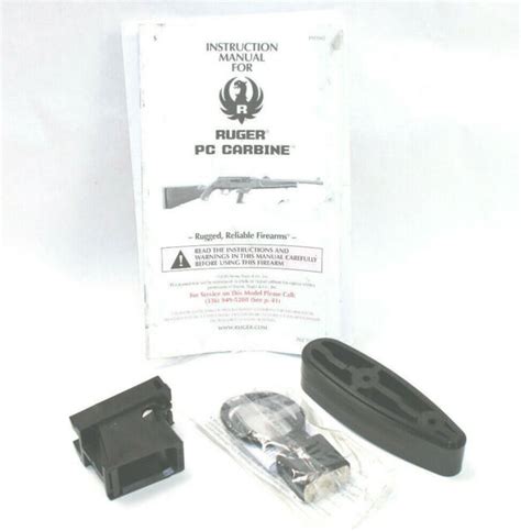 Oem Ruger Pc9 9mm Carbine Pistol Magazine And Well Insert Adapter For