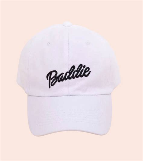 Baddie Letter Embroidered Baseball Hat Trucker Hat Etsy